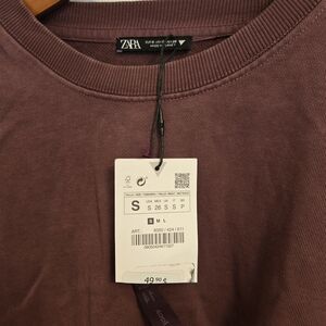 Zara Maroon Sweatshirt